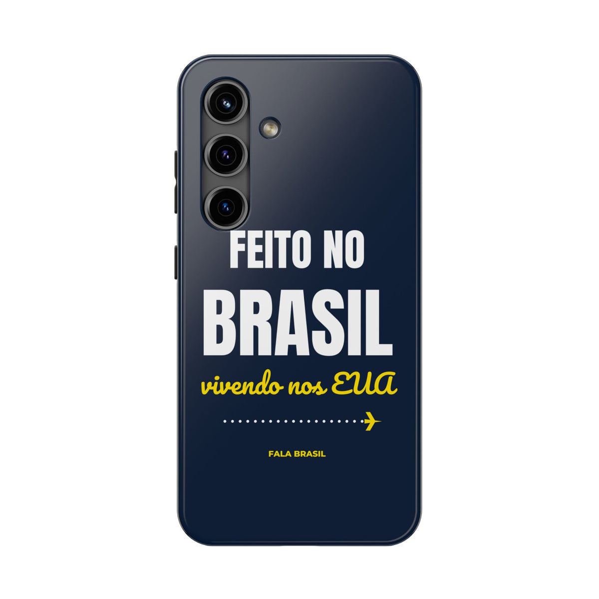 Capinha de Celular Feito no Brasil, Vivendo nos EUA