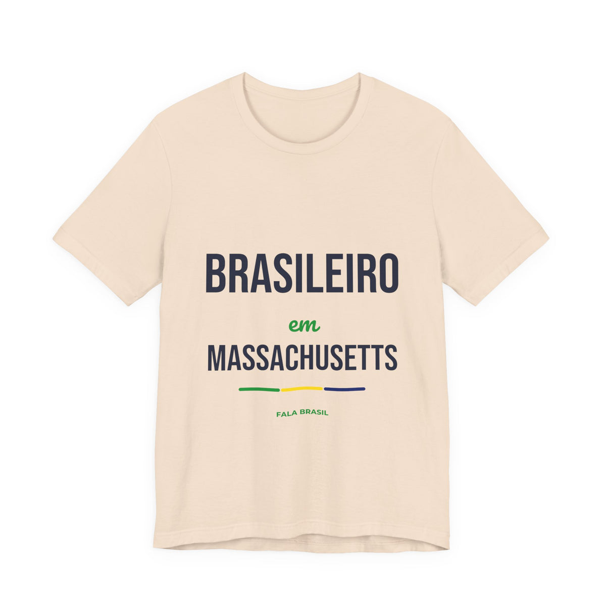 Camiseta Brasileiro em Massachusetts