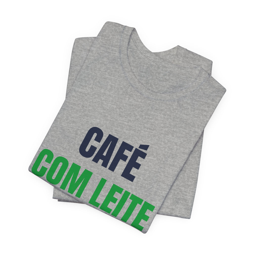 Camiseta Café com Leite & Saudade