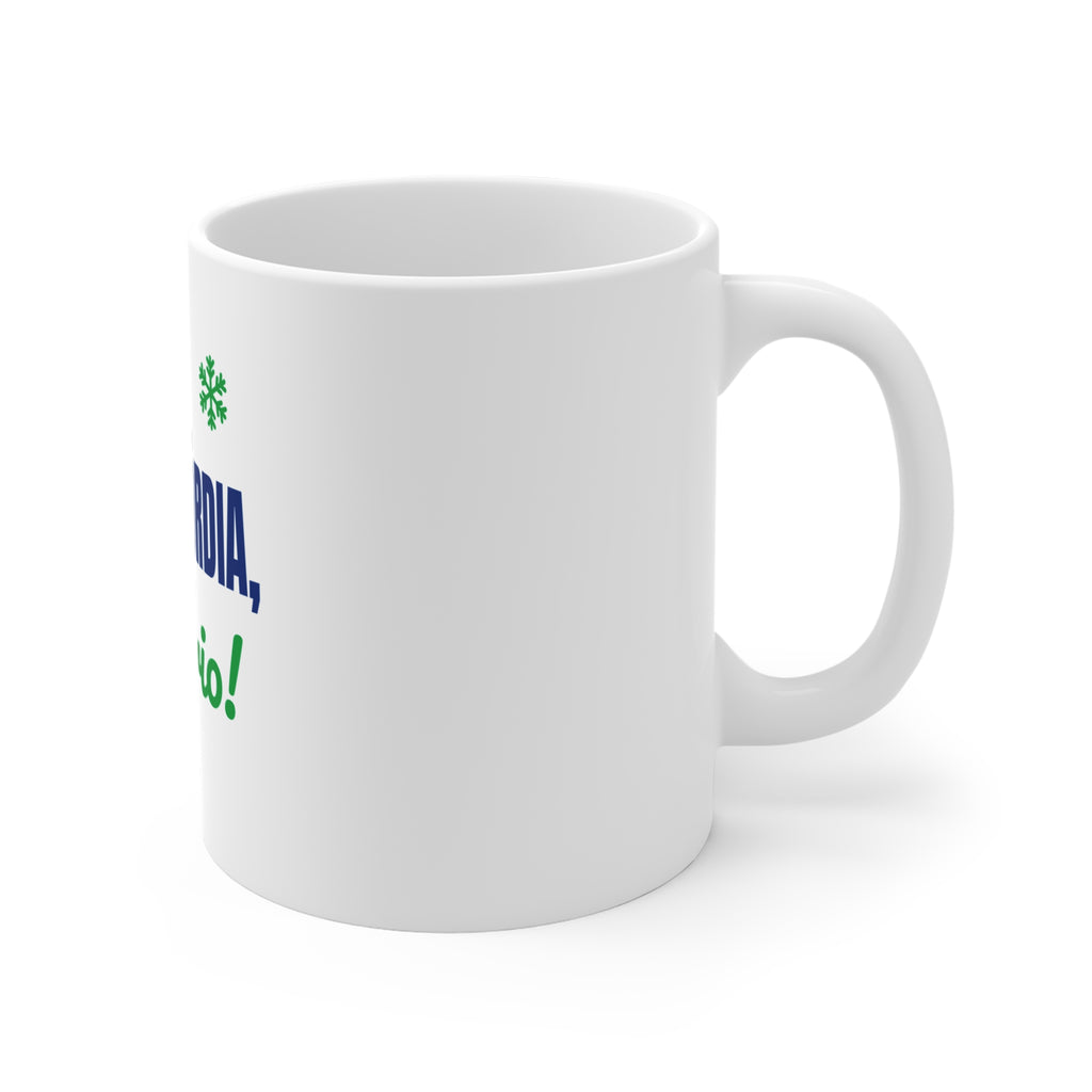 Caneca — Misericórdia, que frio!