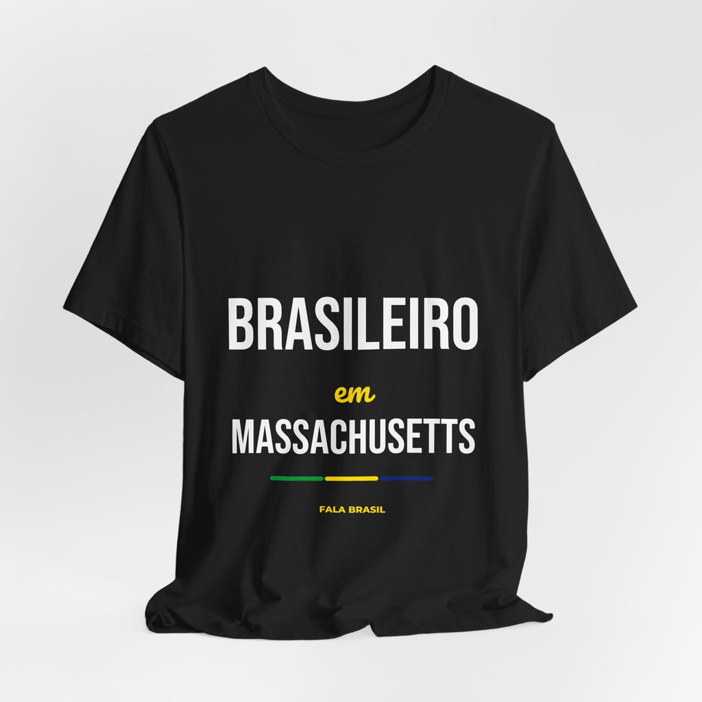 Camiseta Brasileiro em Massachusetts